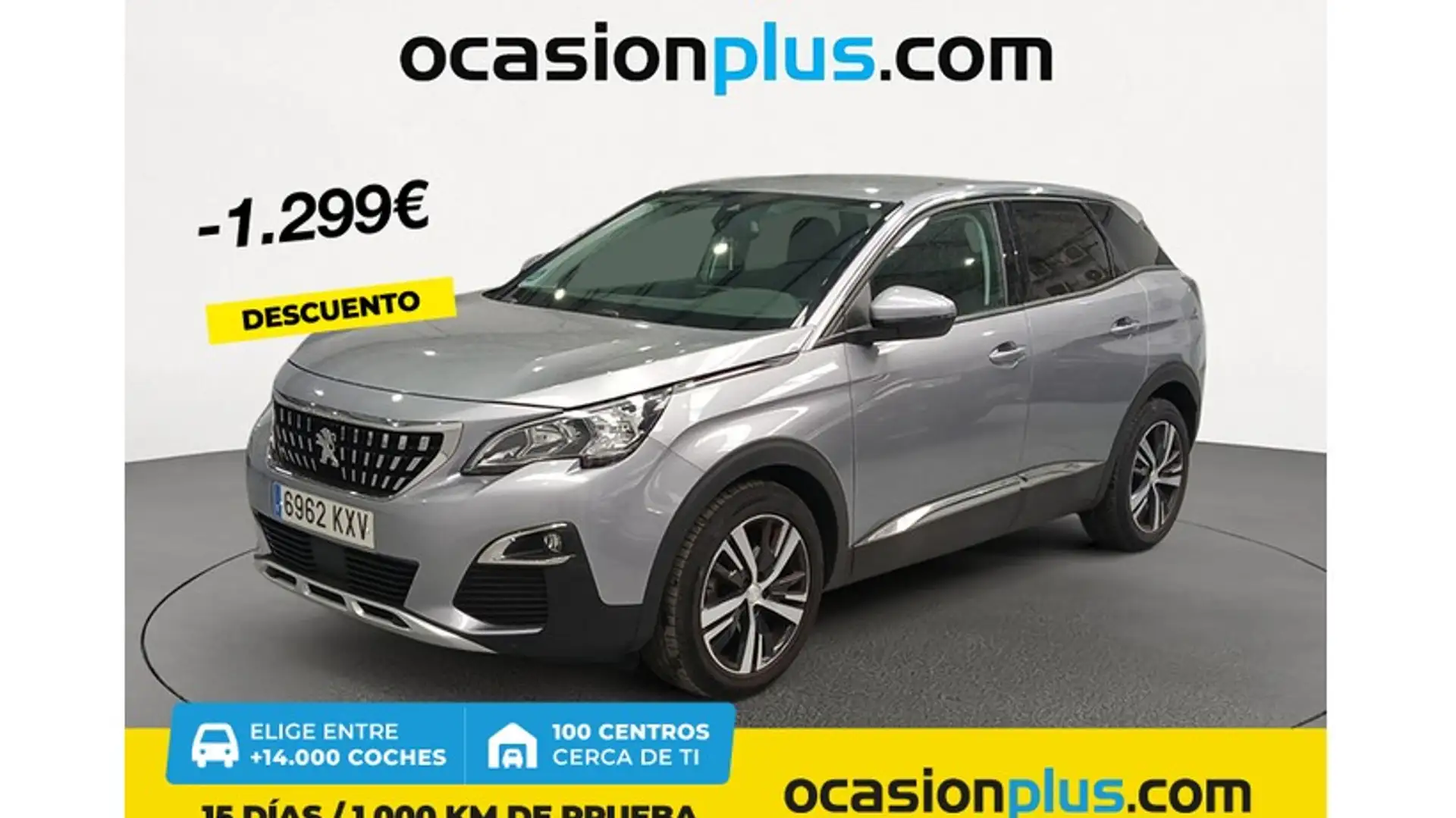 Peugeot 3008 1.2 PureTech S&S Allure 130 Gris - 1