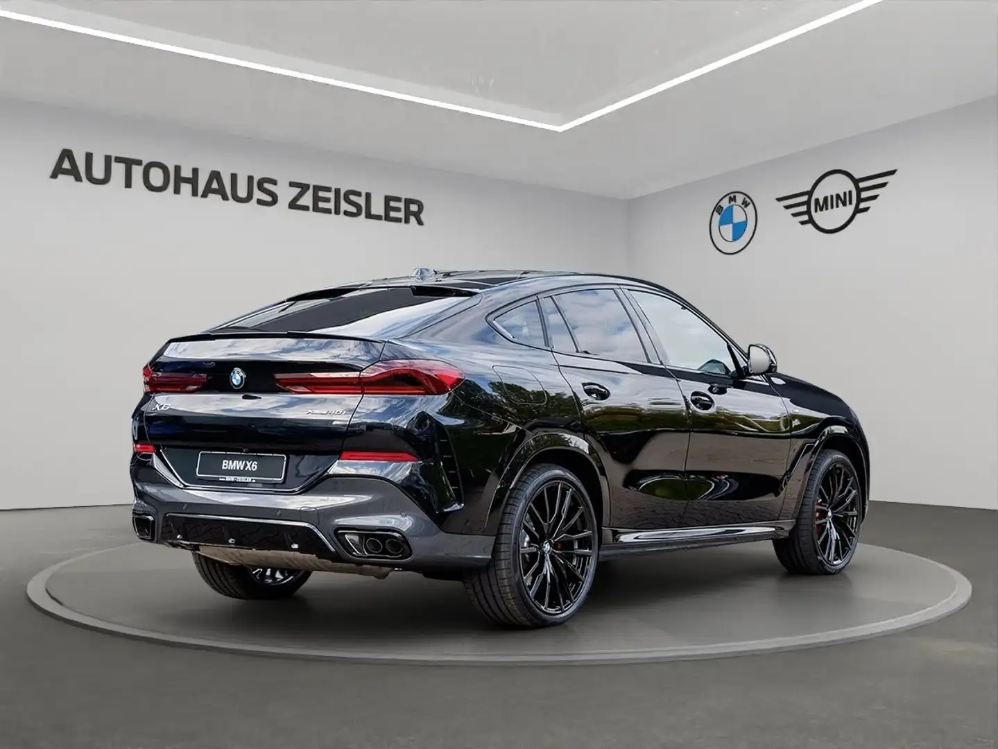 BMW X6 xDrive40i M Sport Pro 22"LM AHK Standheizung Fekete - 2