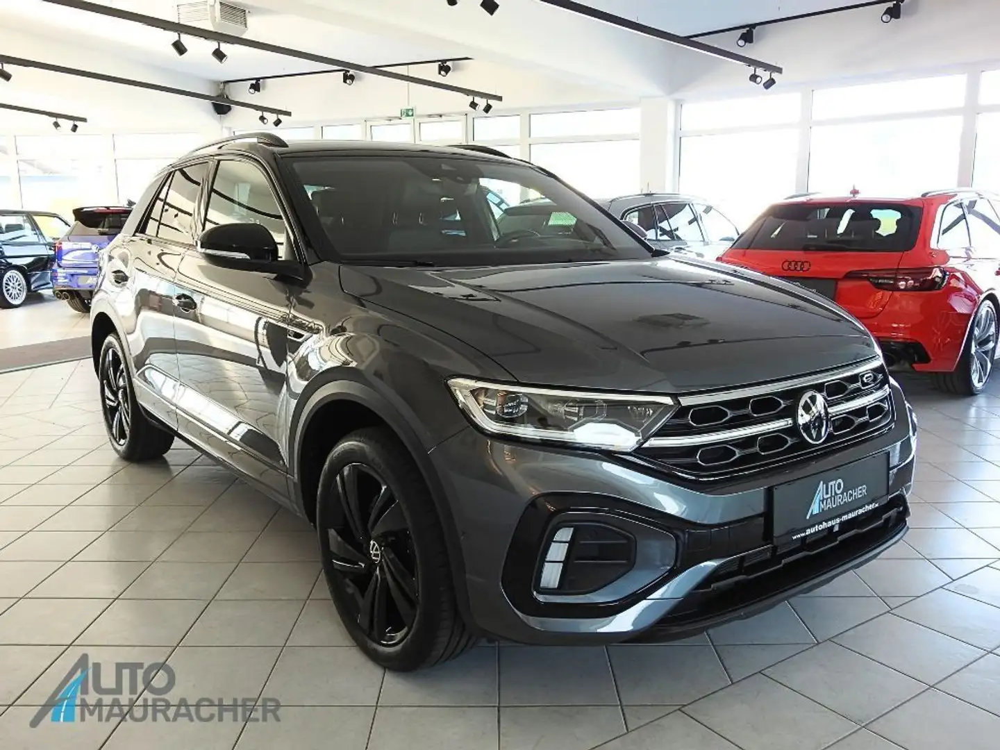 Volkswagen T-Roc 2.0 TDI Sport 4Motion DSG R-LINE*ACC*AHK*IQ* Grau - 2