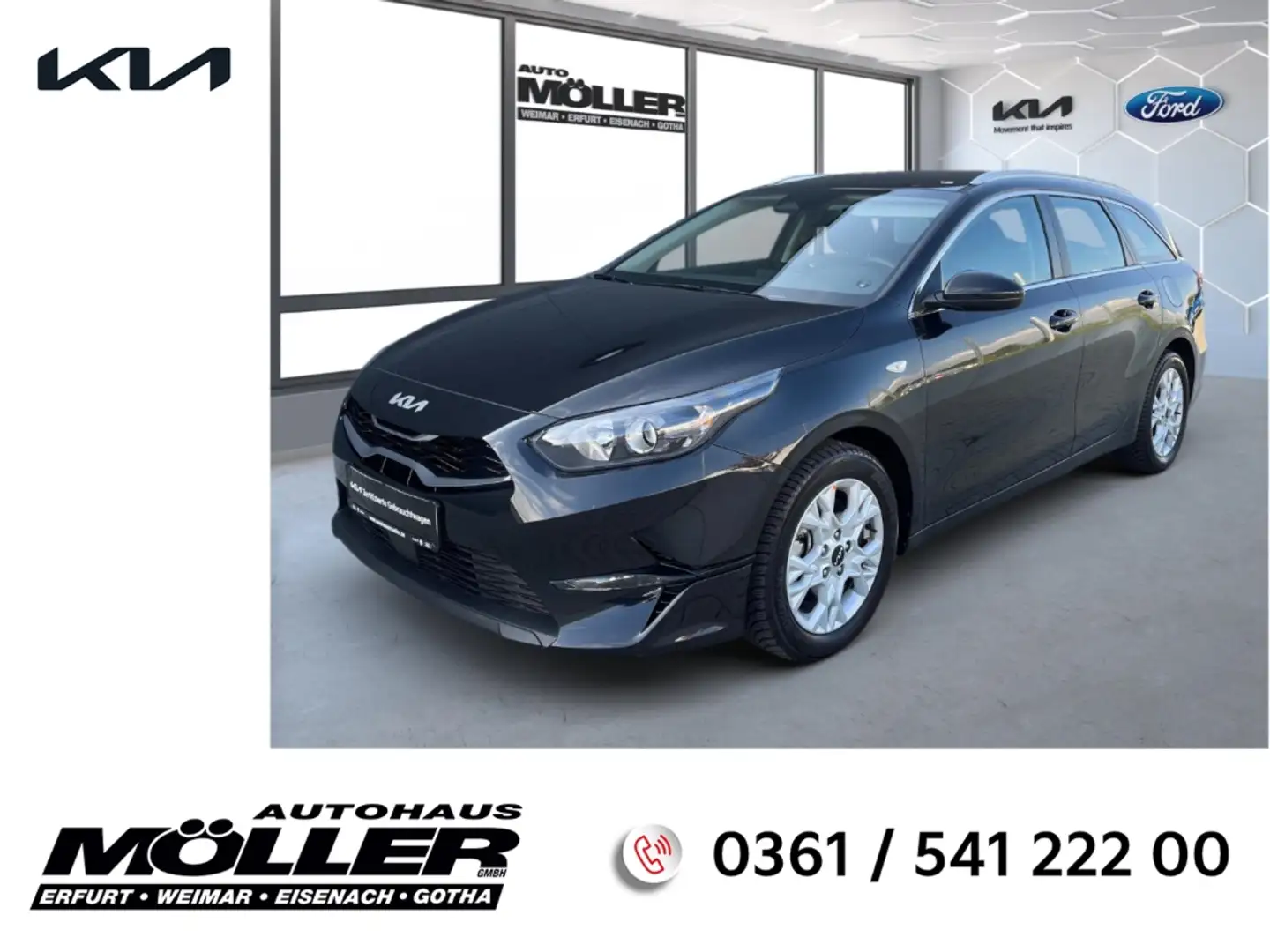 Kia Ceed SW / cee'd SW Vision 1.5T DCT7 Navi Kamera ACC Klima PDC Schwarz - 1