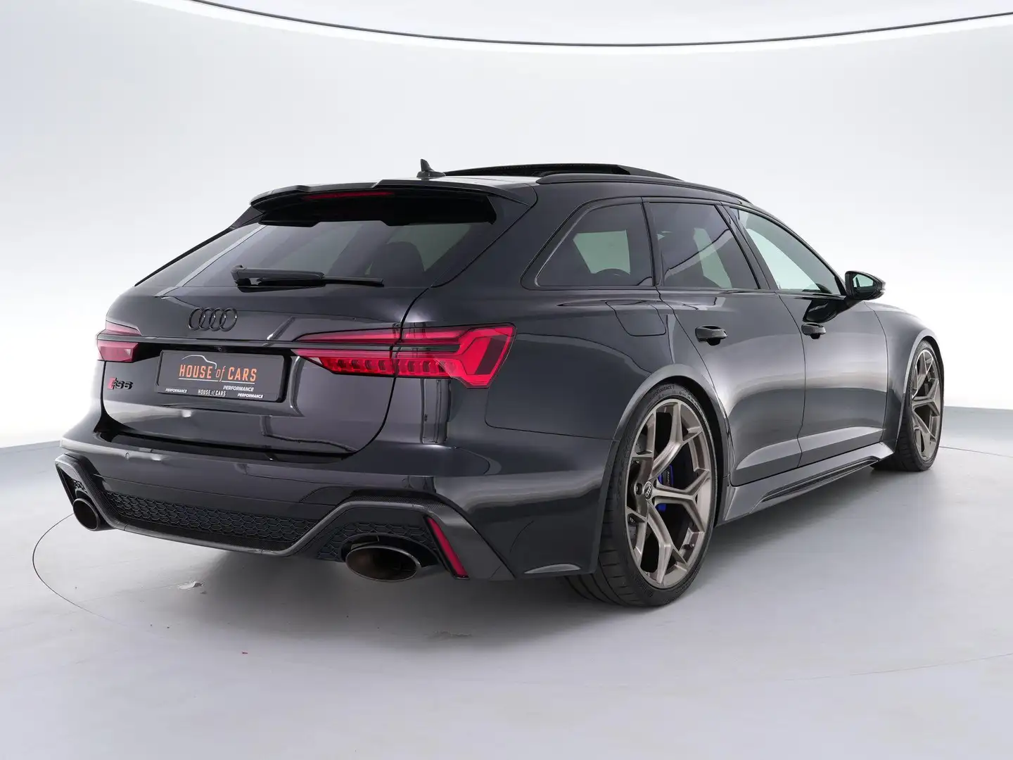 Audi RS6 Avant 600pk TFSI quattro |B&O Advanced|dynamic plu Schwarz - 2