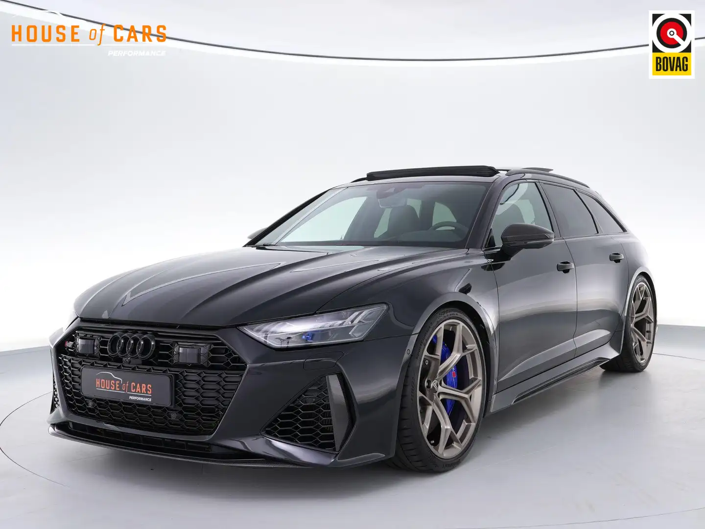 Audi RS6 Avant 600pk TFSI quattro |B&O Advanced|dynamic plu Schwarz - 1