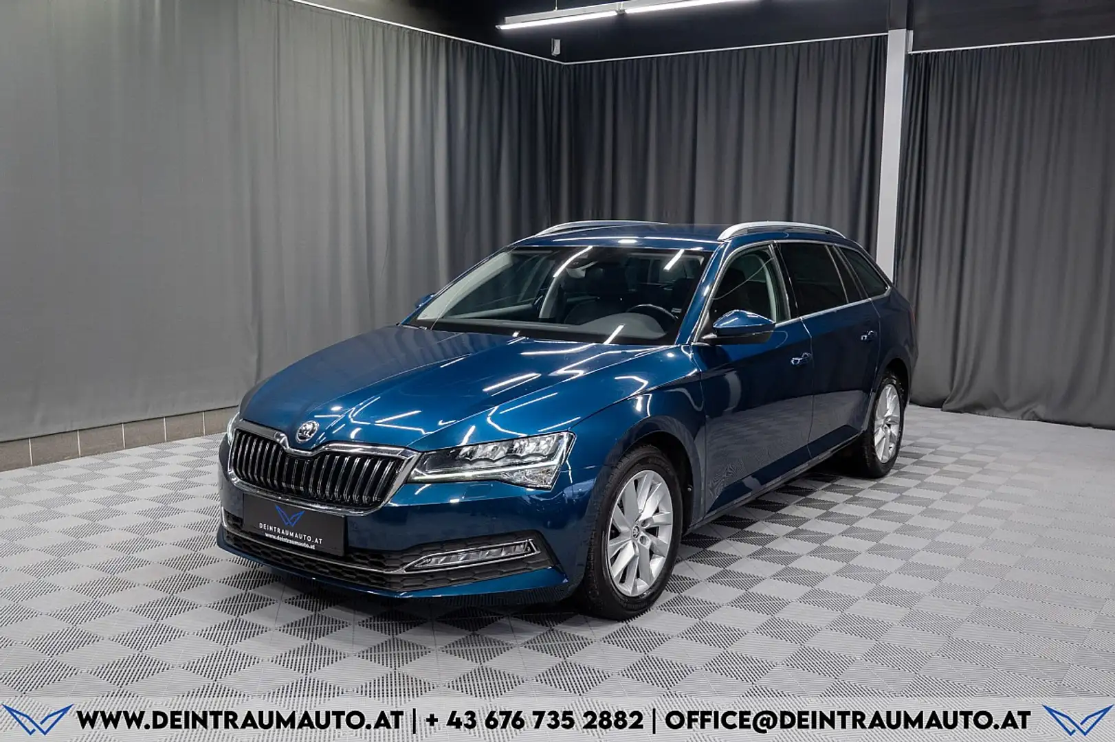 Skoda Superb 2,0 TDI Style*R-KAMERA*STANDHEIZUNG*ACC*AHK* Azul - 1