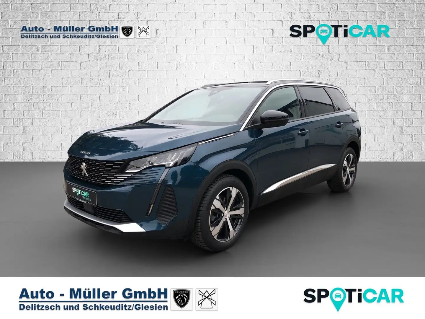 Peugeot 5008 BlueHDi 130 EAT8 Allure Pack/7Sitze/Navi Blau - 1