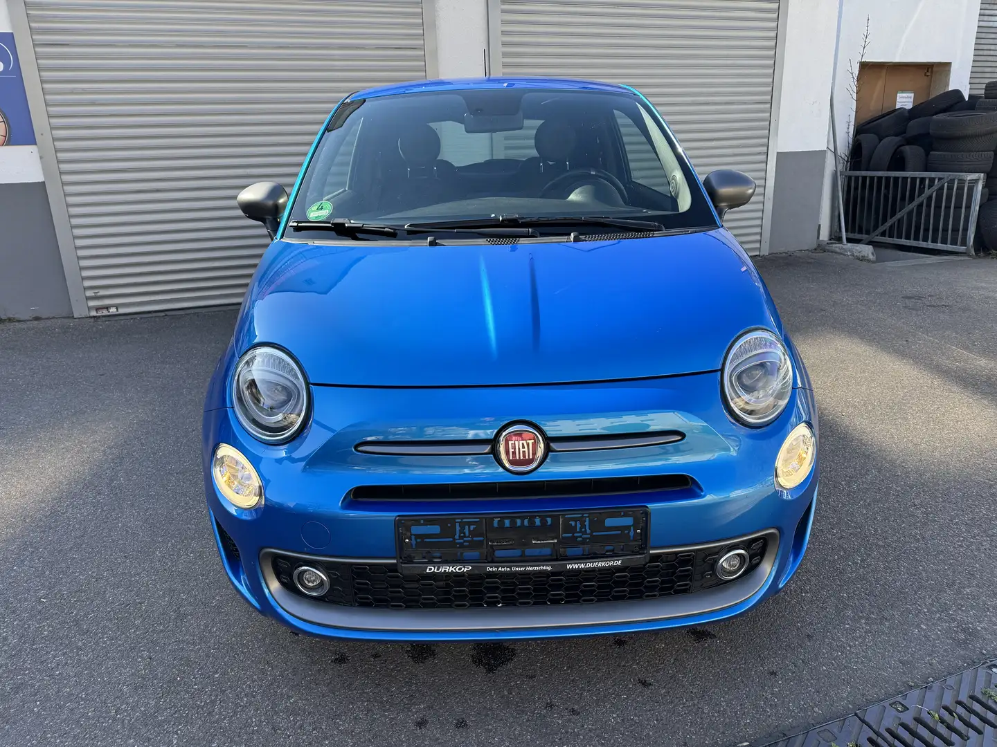 Fiat 500 S Blau - 2