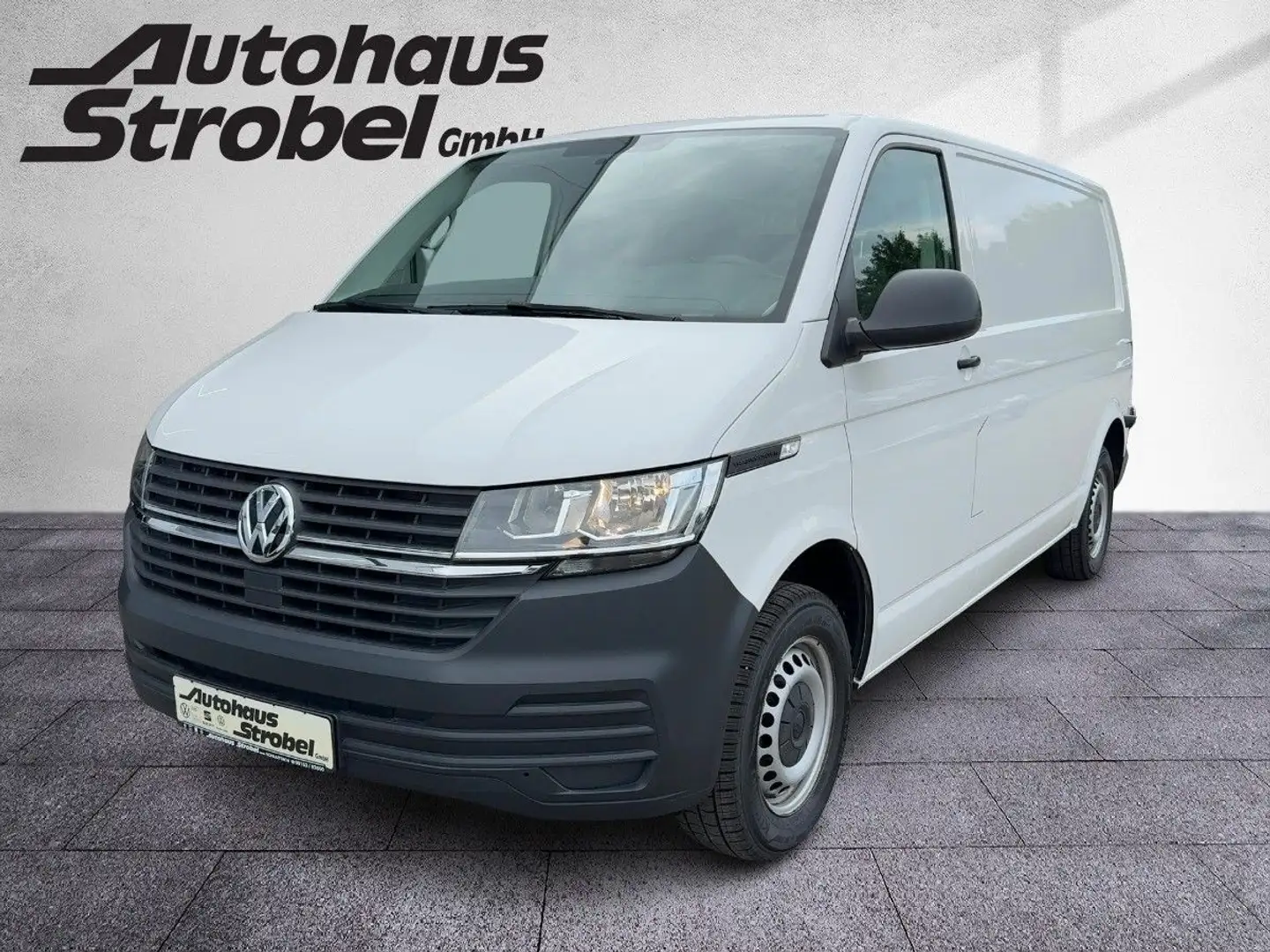 Volkswagen T6.1 Transporter T6.1 Kasten 2.0 TDI "Eco Profi" LR AHK Klima Par Blanc - 2