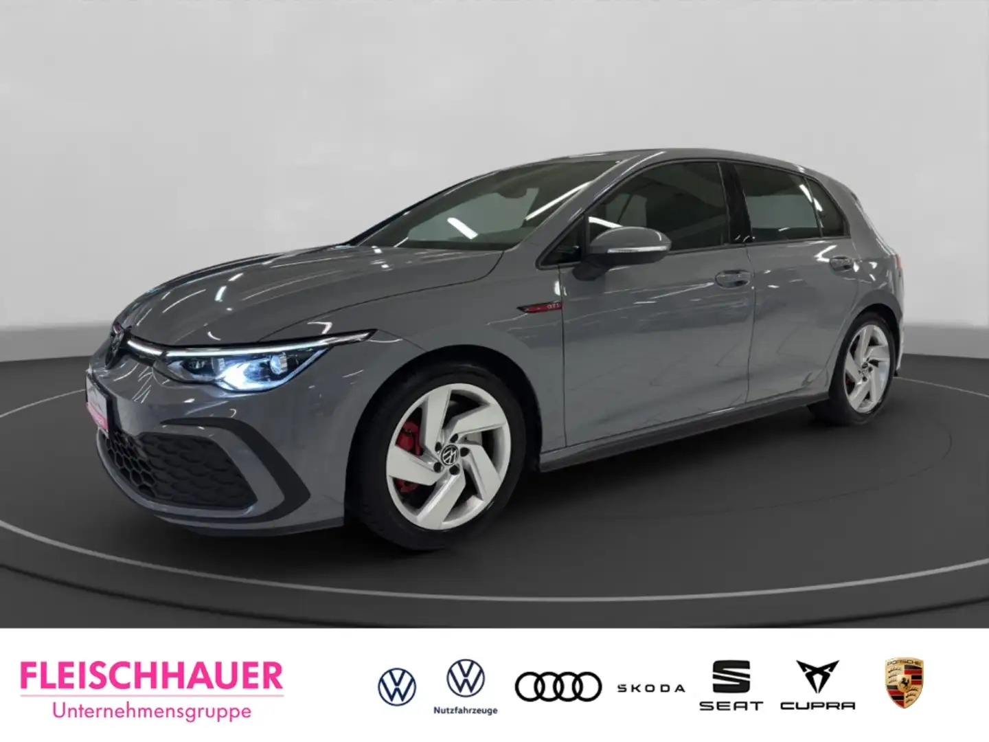 Volkswagen Golf GTI VIII 2.0 TSI DSG+Navi+LED+ACC+App-connect+VC Grau - 1