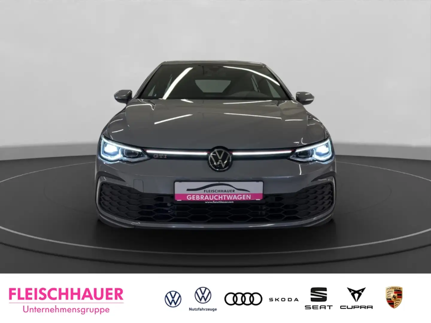 Volkswagen Golf GTI VIII 2.0 TSI DSG+Navi+LED+ACC+App-connect+VC Grau - 2