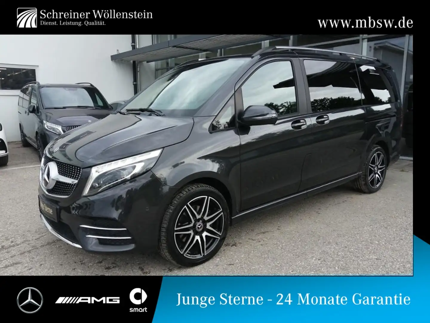 Mercedes-Benz V 250 d Edition AMG 4M L *Navi*Kamera*STHZ*LED* Grau - 1