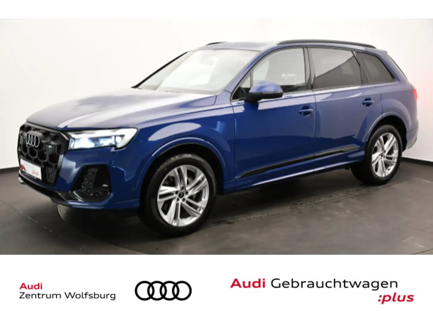 Audi Q7 50 TDI quattro tiptronic S line 7.Sitze/Pano/ Blau - 1