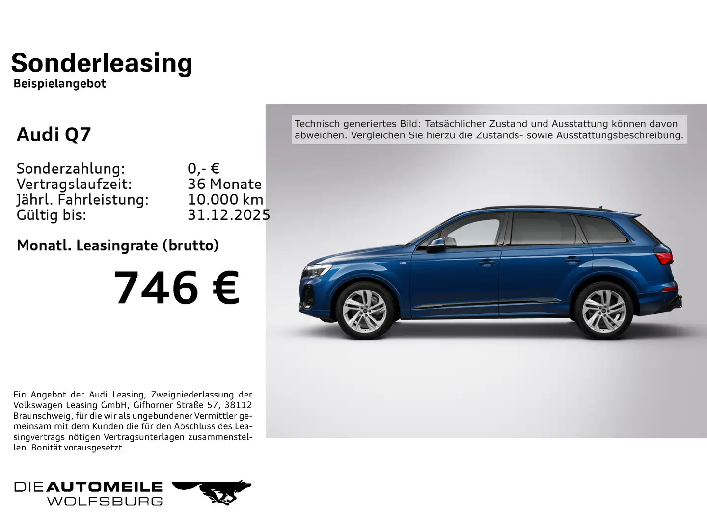 Audi Q7 50 TDI quattro tiptronic S line 7.Sitze/Pano/ Albastru - 2