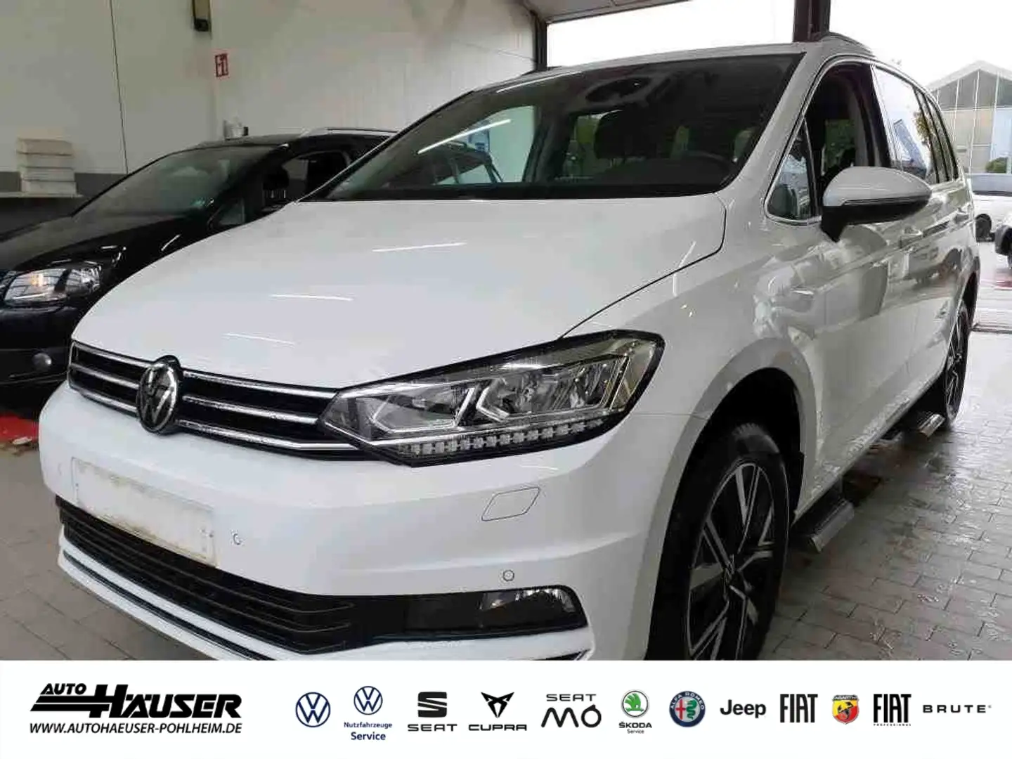 Volkswagen Touran Highline 1.5 TSI DSG EL. HECKKL. NAVI KAMERA ACC L Weiß - 1