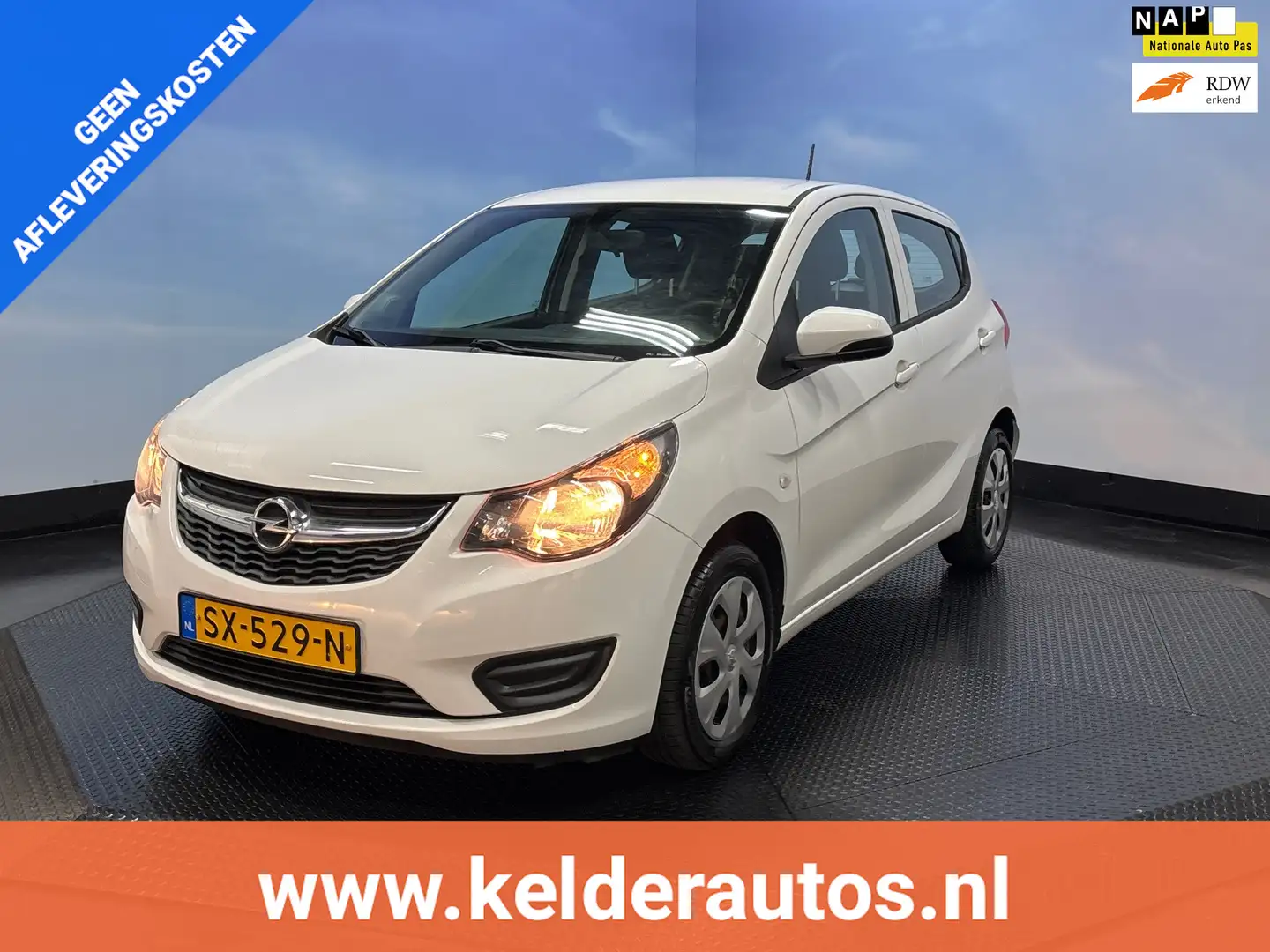 Opel Karl 1.0 ecoFLEX Edition Airco, Cruise, Bluetooth Wit - 1