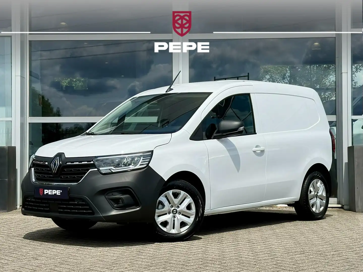 Renault Kangoo Van 1.5 Blue dCi 95 Luxe L1|SCHUIFD.R|TREK|NAVI Weiß - 1