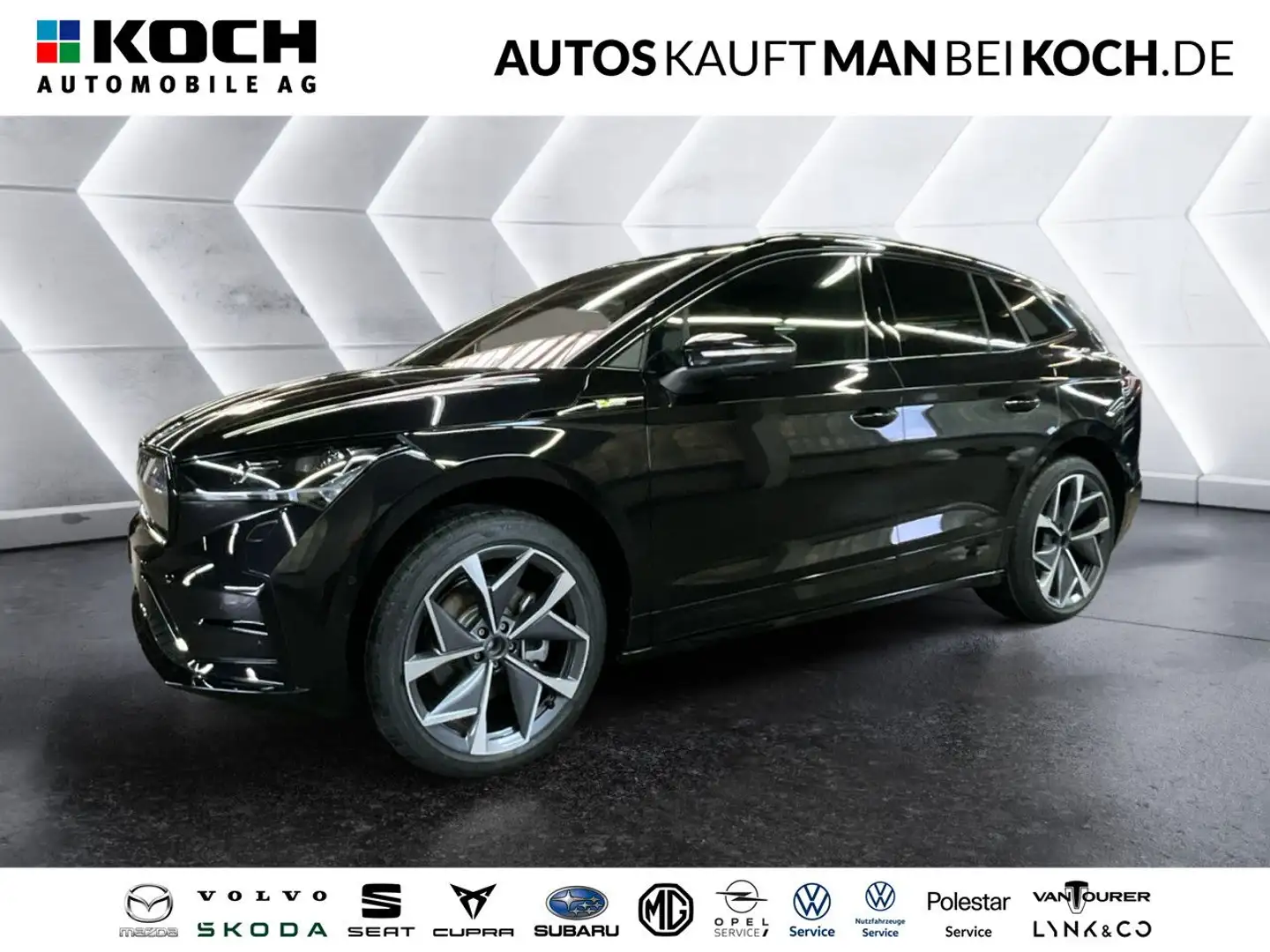 Skoda Enyaq RS MAXX PANO AHZV CANTON SOUNDSYSTEM HUD LED Zwart - 1