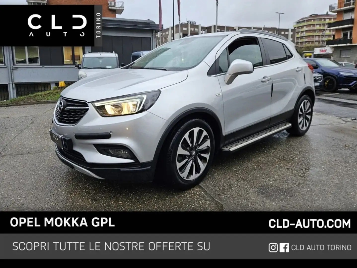 Opel Mokka X 1.4 Turbo GPL Tech 140CV 4x2 Grigio - 1