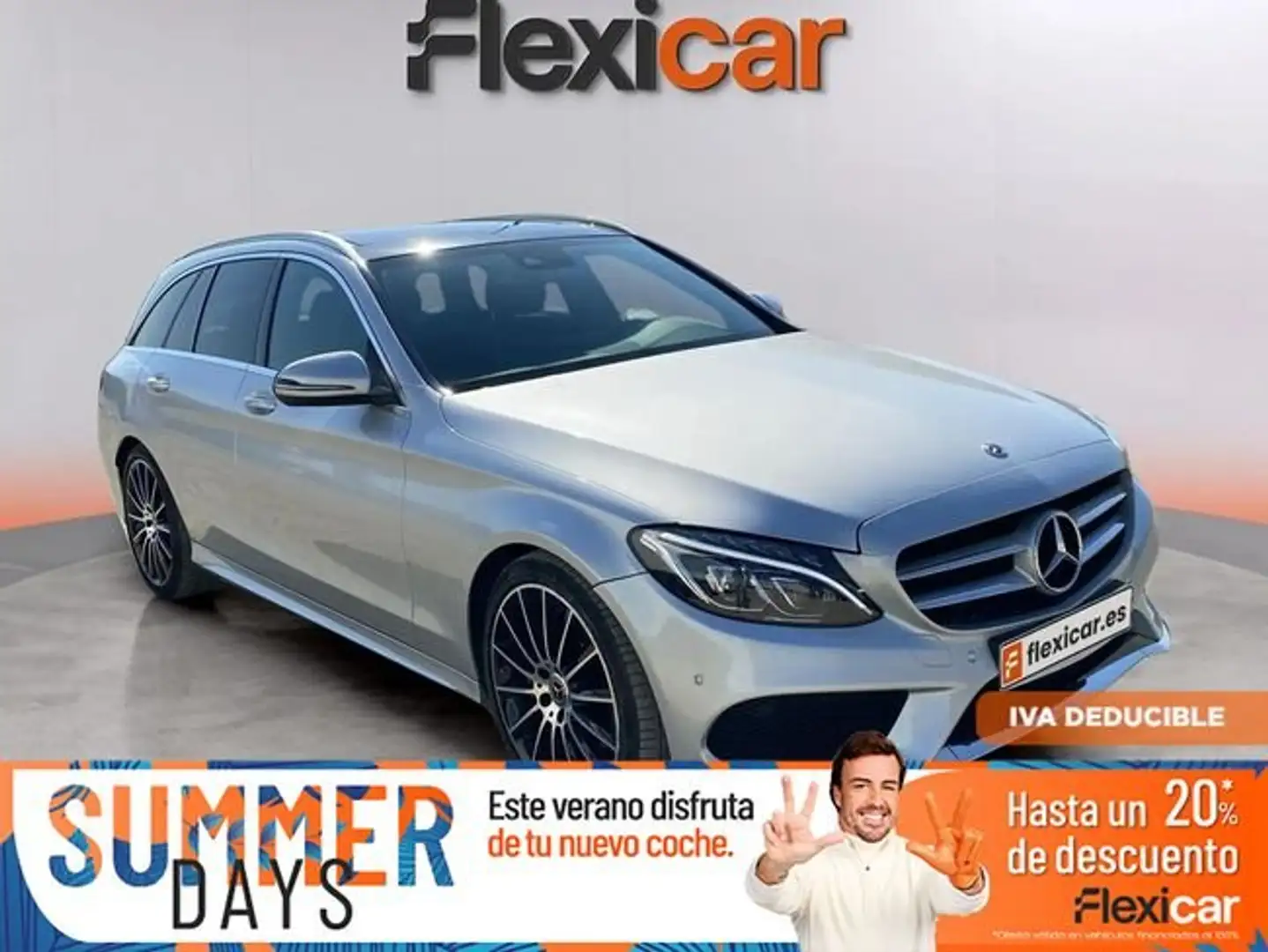 Mercedes-Benz C 220 d Estate Gris - 1