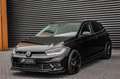Volkswagen Polo 1.0 TSI 110PK DSG R-LINE / FULL BLACK / VERLAGINGS Noir - thumbnail 7