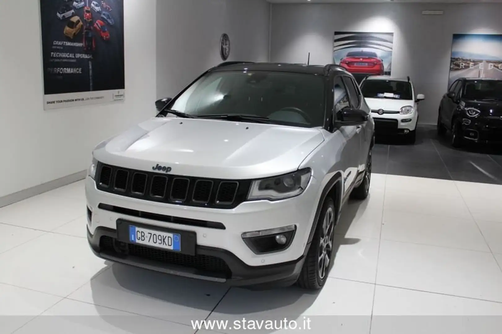 Jeep Compass 1.3 T4 240CV PHEV AT6 4xe S Silber - 1