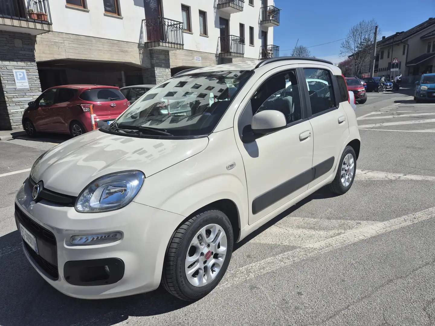 Fiat Panda Panda III 2012 1.2 Lounge 69cv E6 Beige - 1