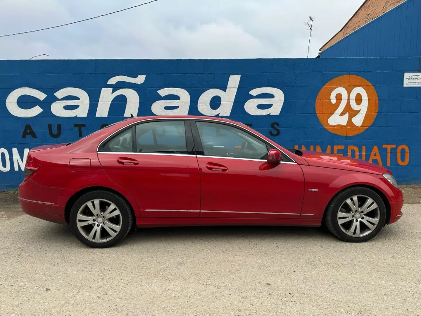 Mercedes-Benz C 200 200CDI BE Edition 2009 Rojo - 2