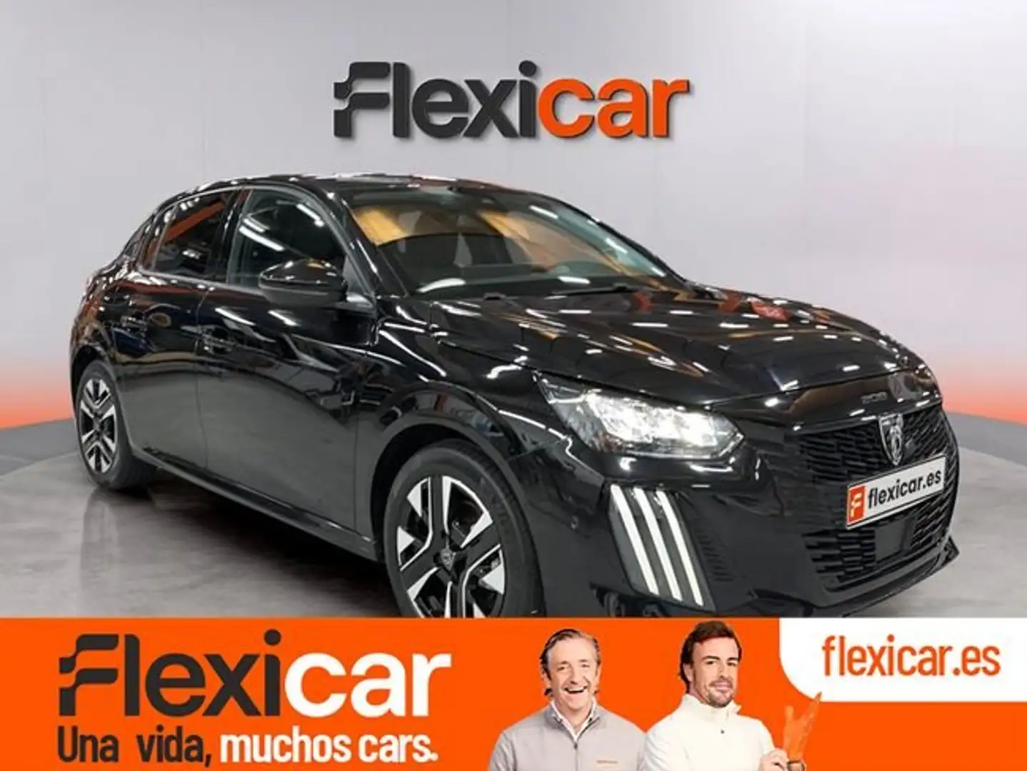 Peugeot 208 1.2 Puretech S&S Allure 100 Negro - 1