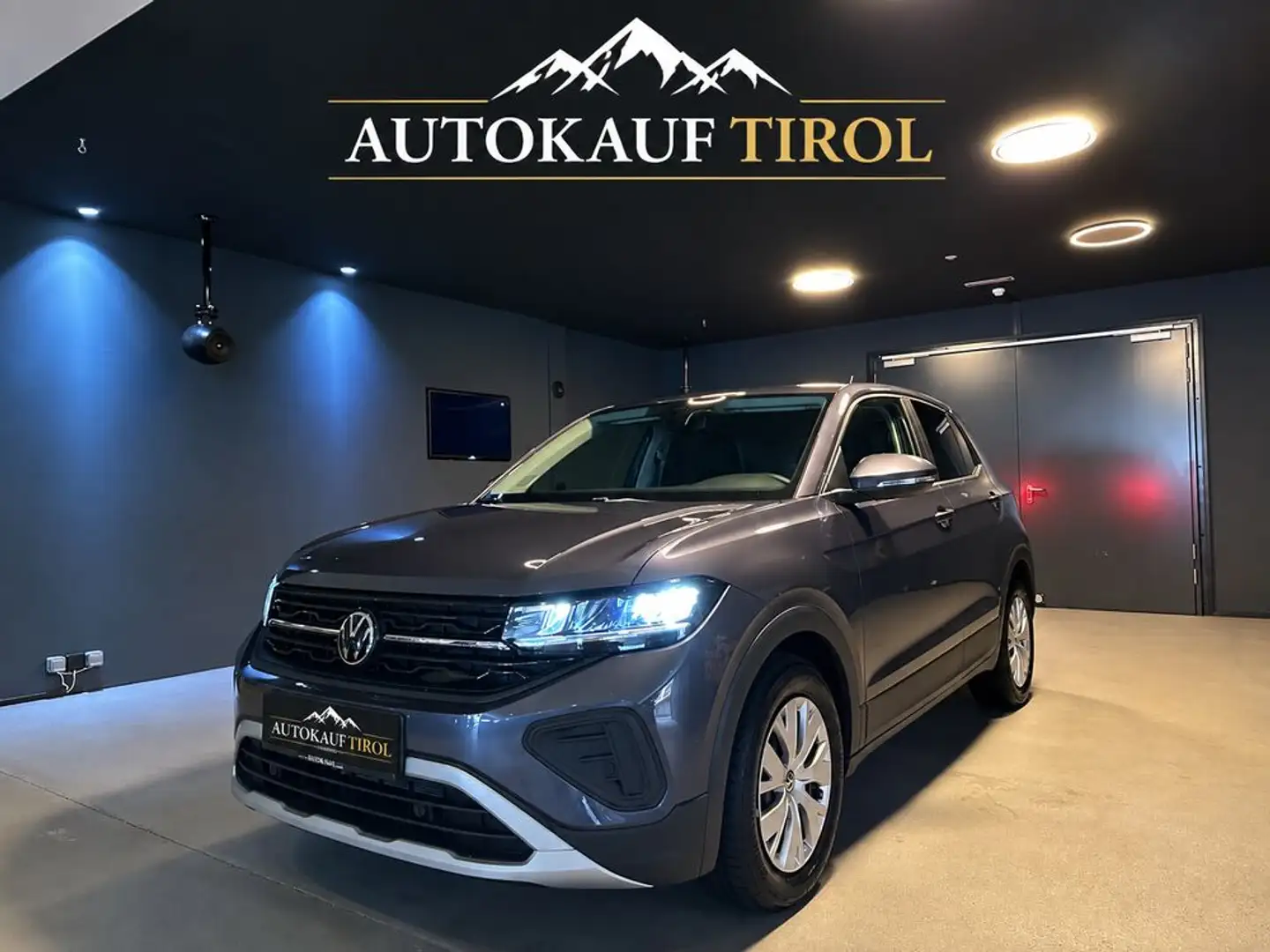 Volkswagen T-Cross VW 1.0 TSI 4Me | nur 3000 km | 5 Jahre We Grau - 1