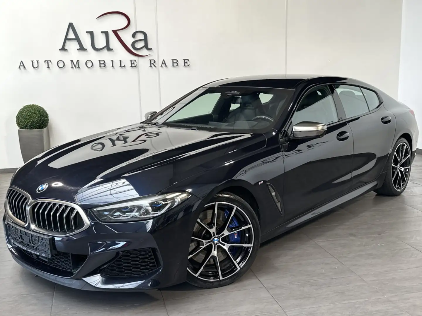 BMW M850 xDrive Gran Coupé NAV+LASER+H&K+20ZO+360° Чорний - 1