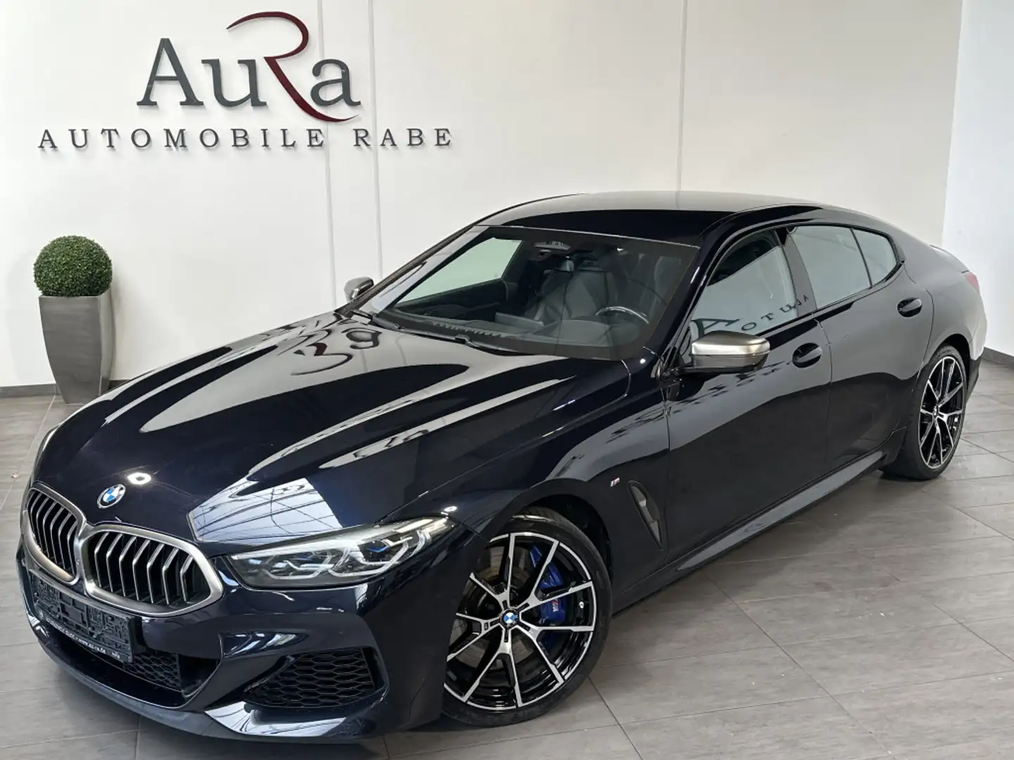 BMW M850 xDrive Gran Coupé NAV+LASER+H&K+20ZO+360° Чорний - 2