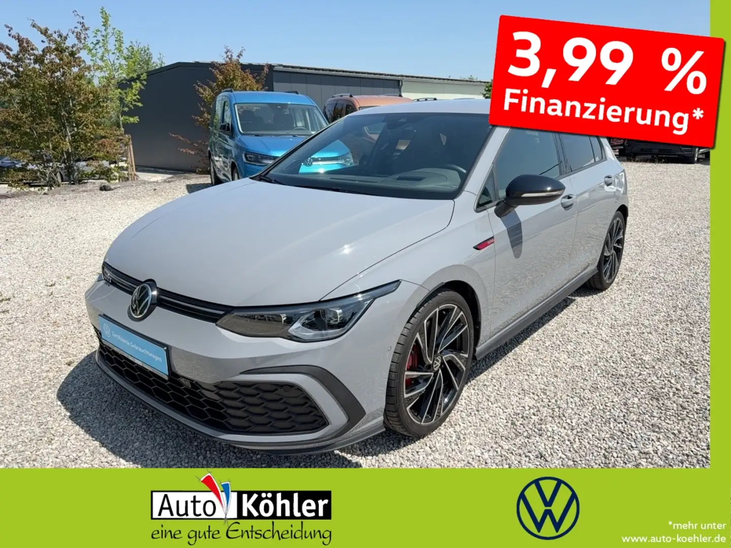Volkswagen Golf GTI DSG Matrix ACC AUT Bel.Sitz HUD KeyLess Grau - 1
