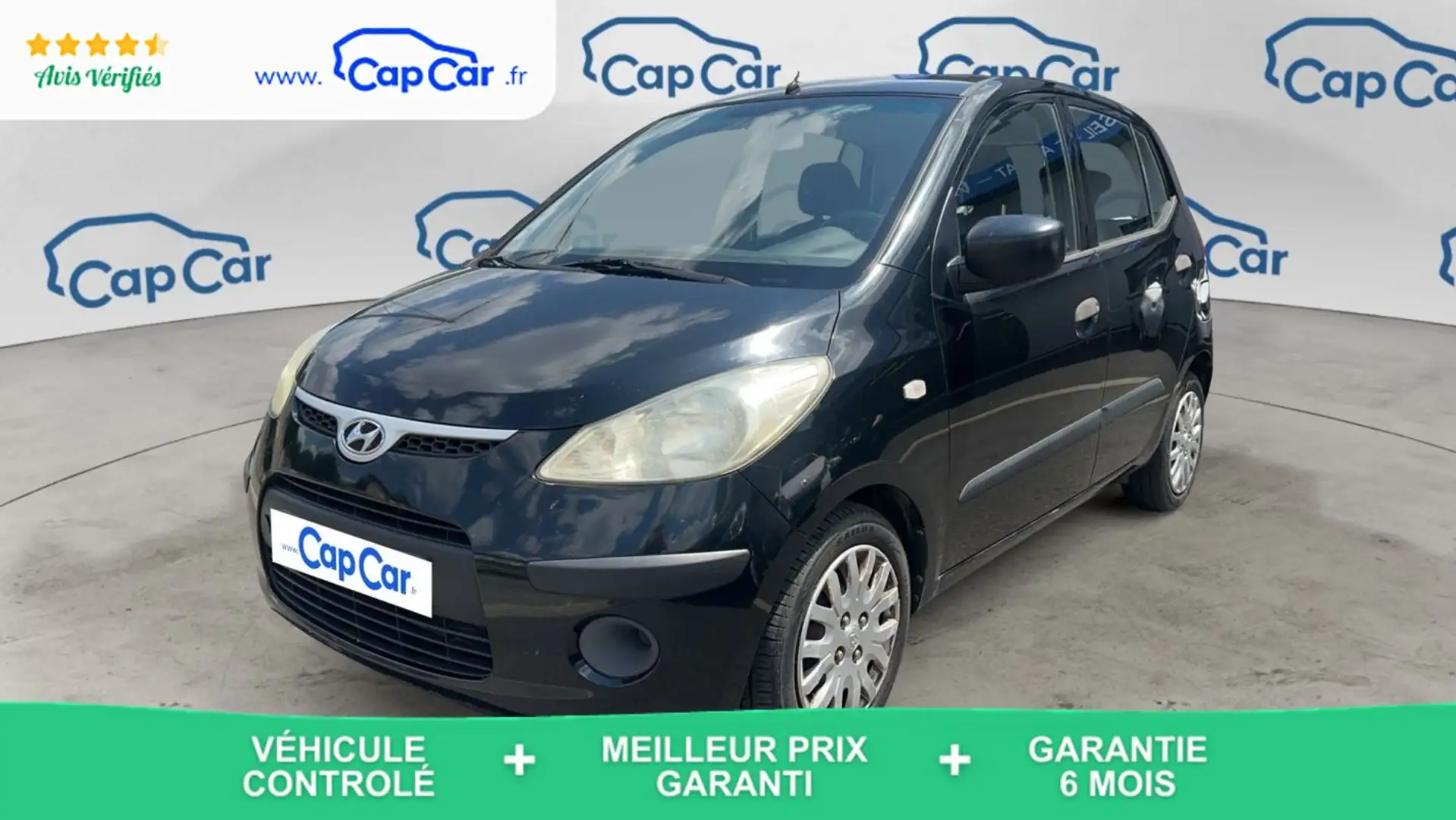Hyundai i10 1.2 78 Pack Clim Zwart - 1
