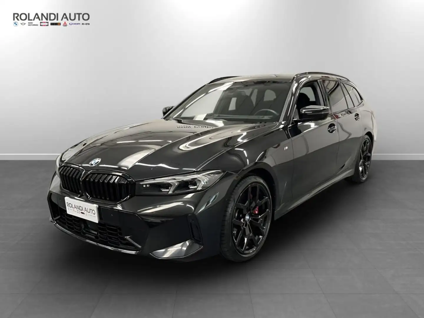 BMW 320 d Touring mhev 48V Msport xdrive auto Nero - 1