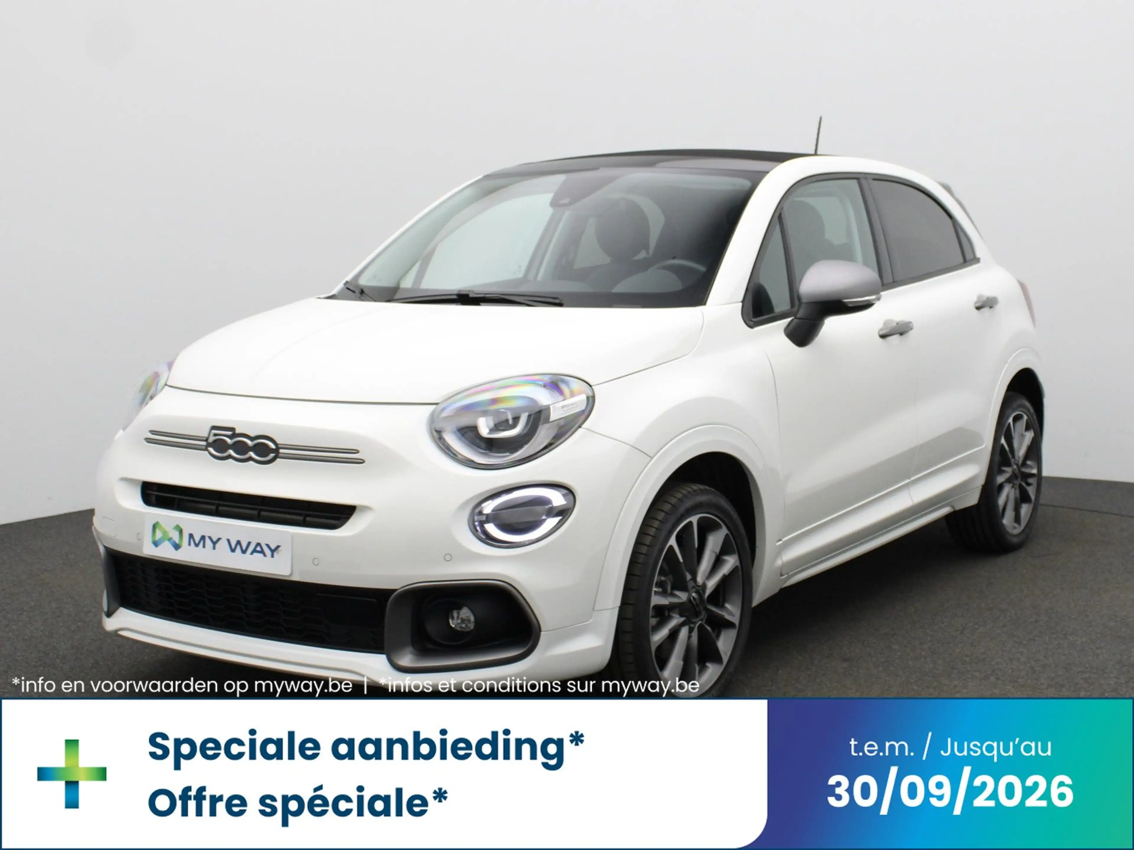 Fiat 500X SPORT 1.5 Hybrid 130 PK DCT - Panoramisch Dak - Camera - Apple Carplay - Leder