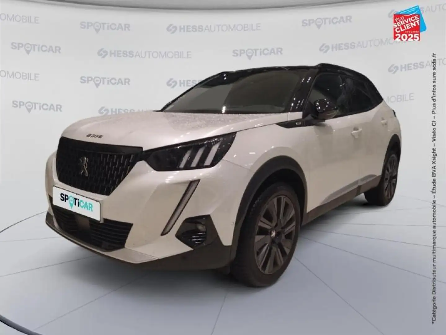 Peugeot 2008 1.2 PURETECH 130CH S\u0026S GT PACK EAT8 Blanc - 1