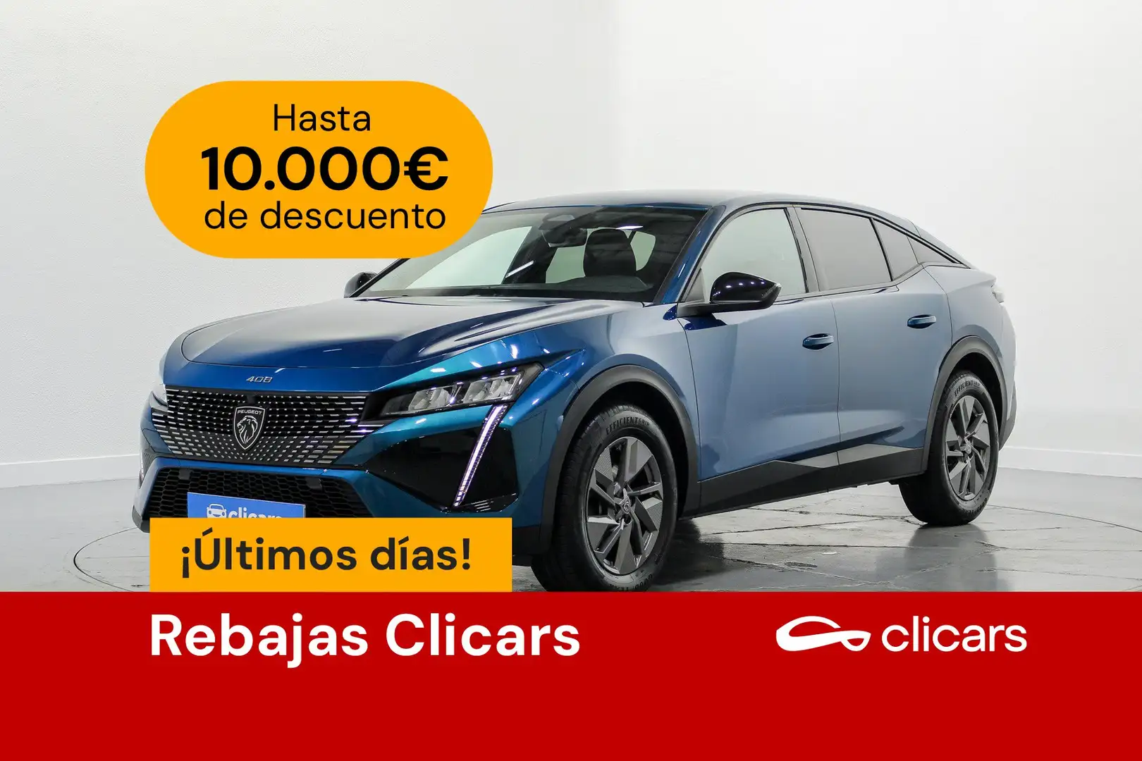 Peugeot 408 PureTech 130 Allure EAT8 Azul - 1