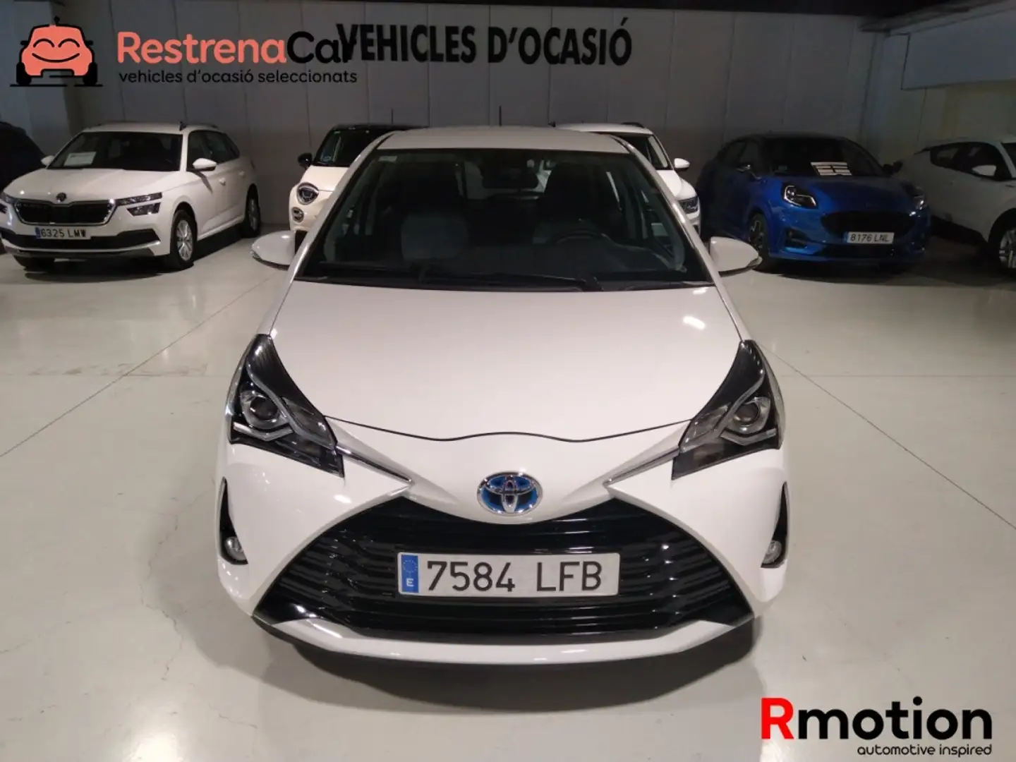 Toyota Yaris 1.5 VVT-I HYBRID ACTIVE AUTO 100 5P Blanco - 2