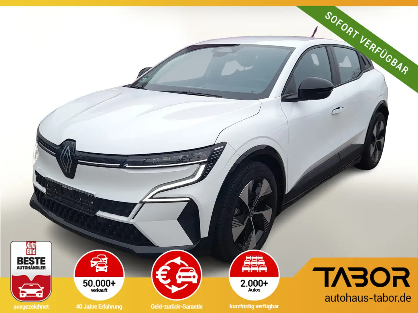 Renault Megane E-Tech E-Tech EV60 220 Equilibre LED Kam OpenR Blanco - 1