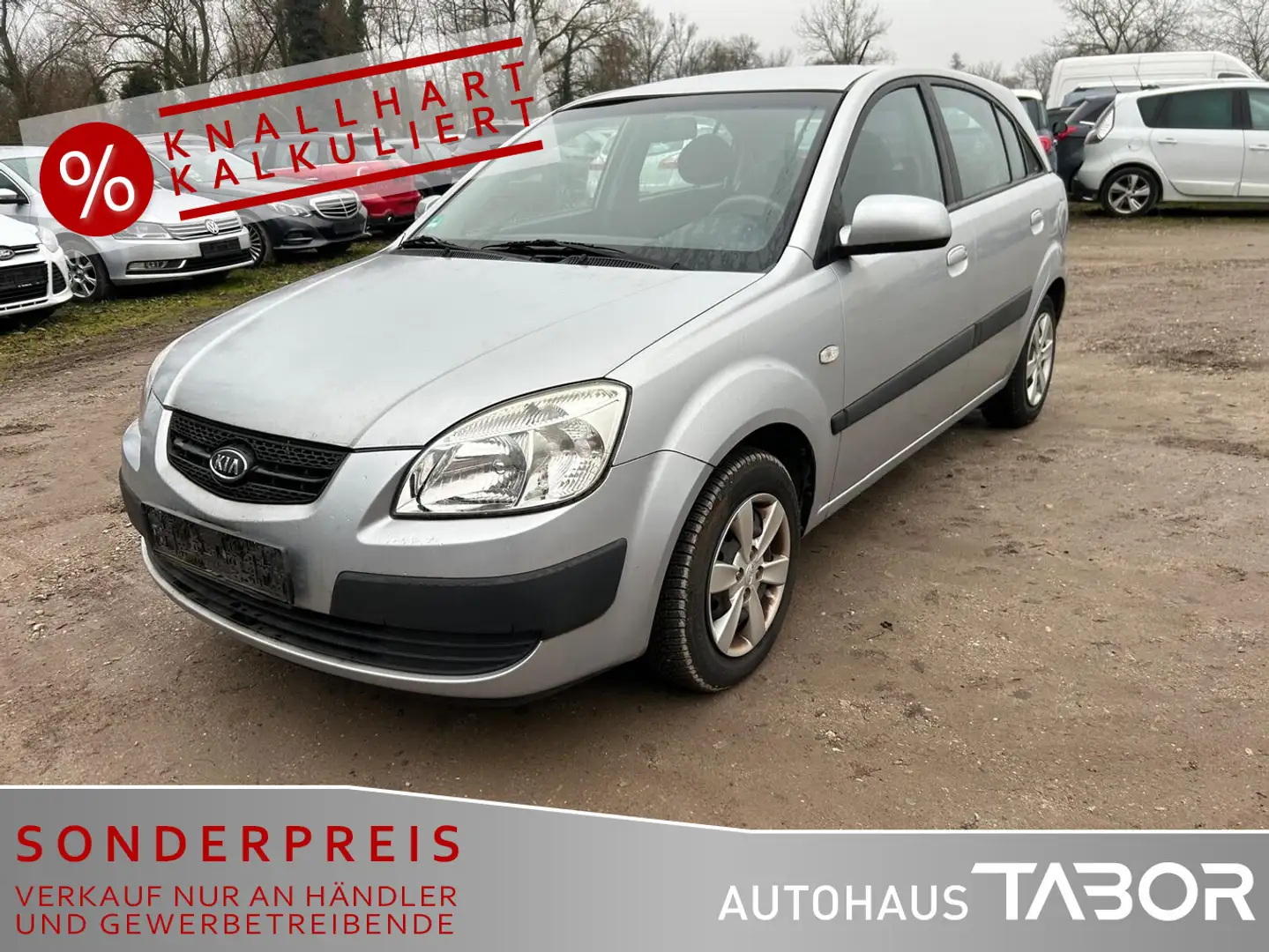 Kia Rio 1.4 EX Klima el.FH Grau - 1