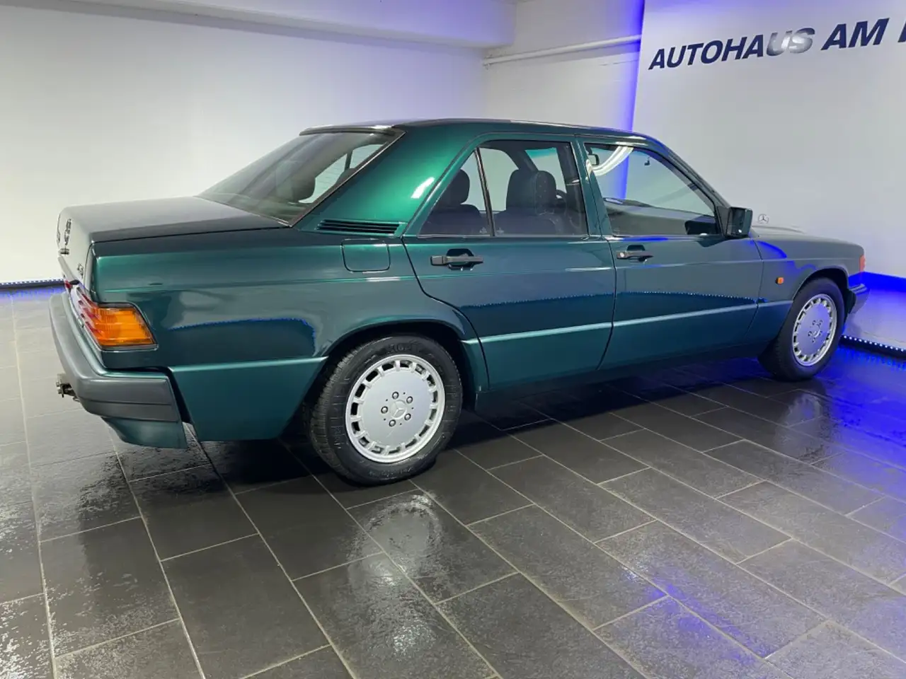 Mercedes-Benz 190 D 2.5 Avantgarde verde SHD AHK ALU CARPASS, foto 9