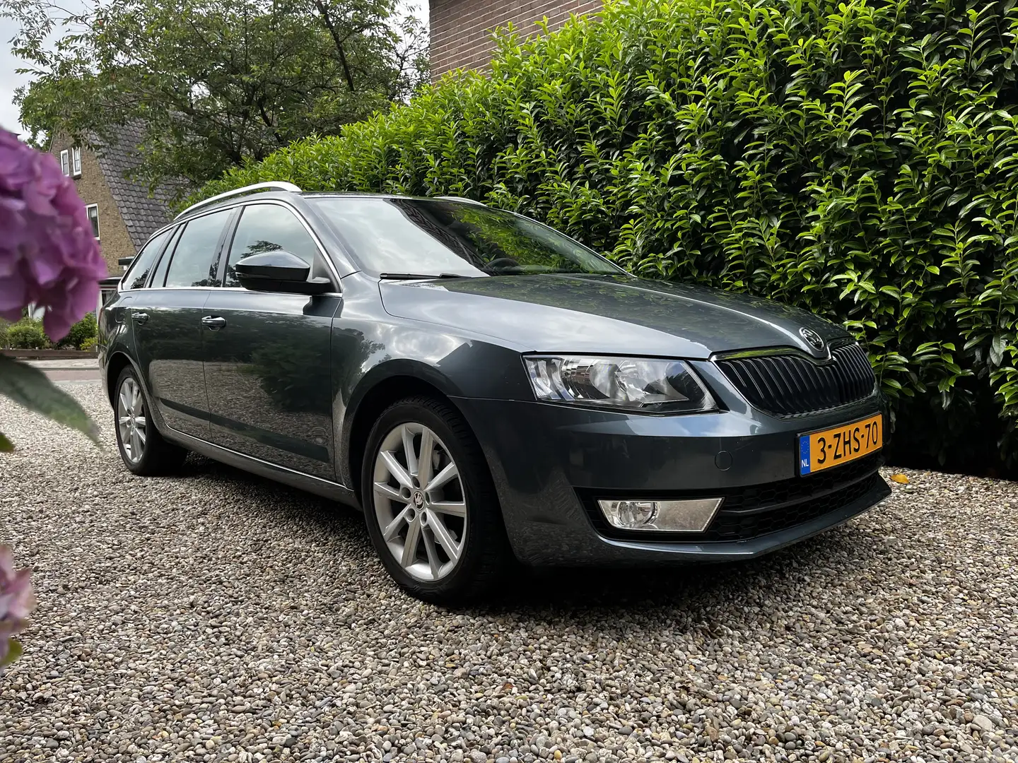 Skoda Octavia Combi 1.4 TSI G-TEC Am.Bns Grijs - 1
