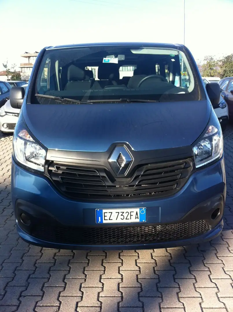 Renault Trafic PULMINO 9 POSTI 1.6 DCI 115CV PASSO MEDIO Blu/Azzurro - 2