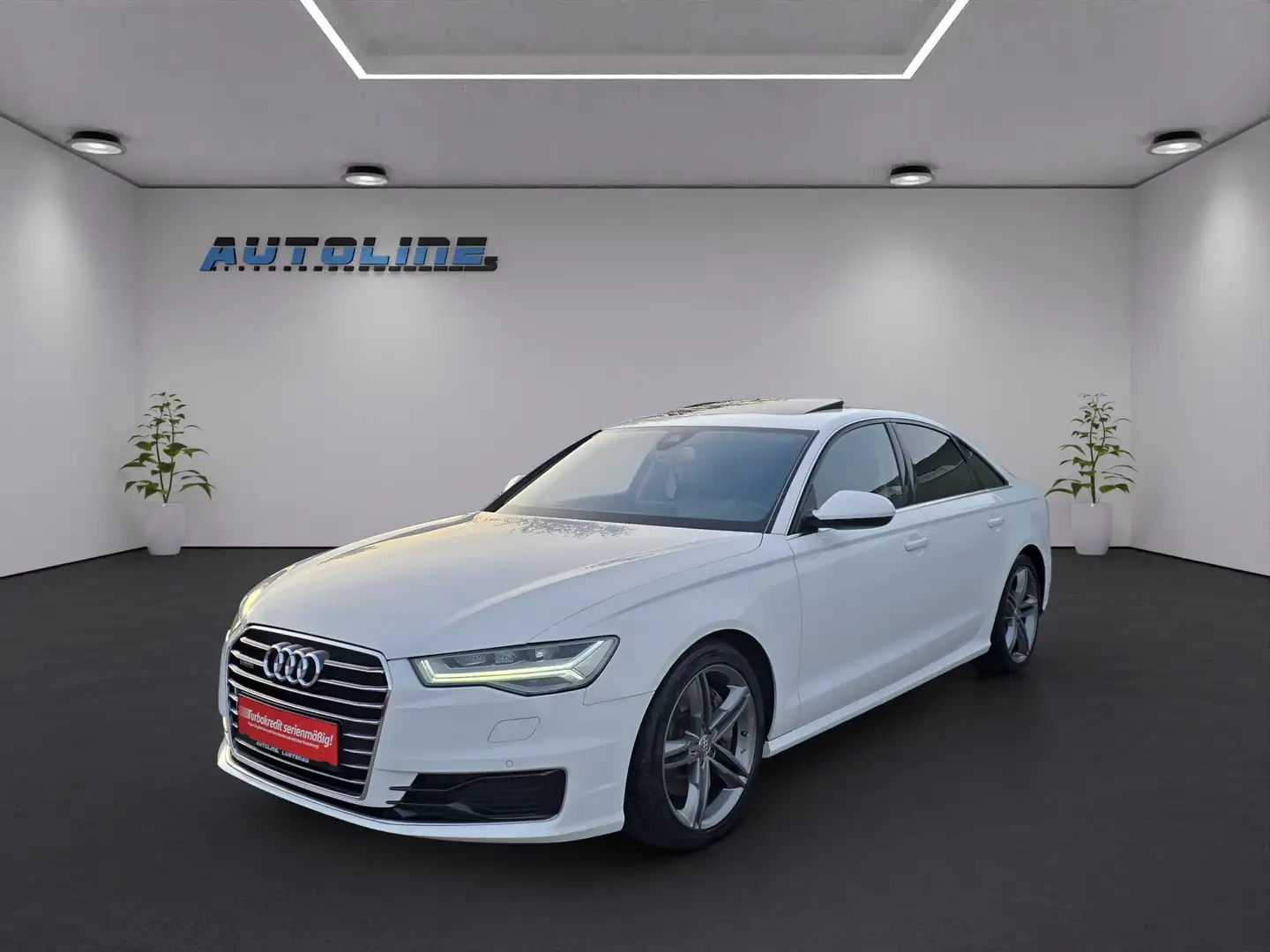 Audi A6 3.0 TDI Quattro *SCHIEBEDACH* *NAVI* *KAMERA* Weiß - 1