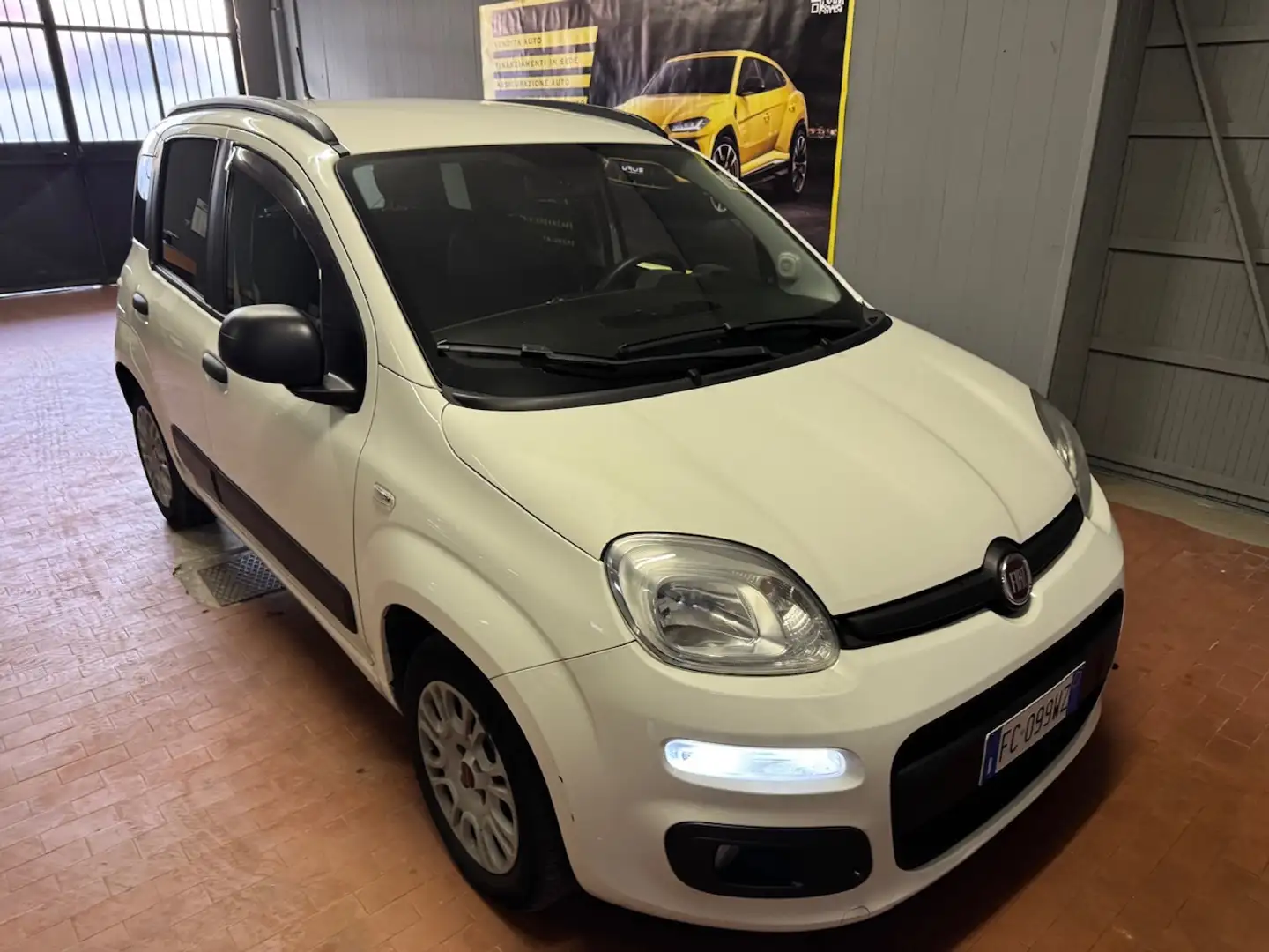 Fiat Panda 1.3 mjt 16v Lounge s Blanc - 1