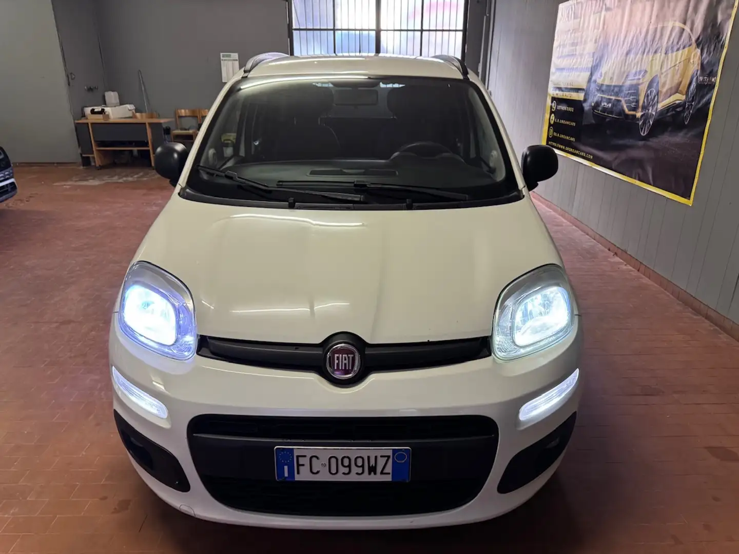 Fiat Panda 1.3 mjt 16v Lounge s Blanc - 2