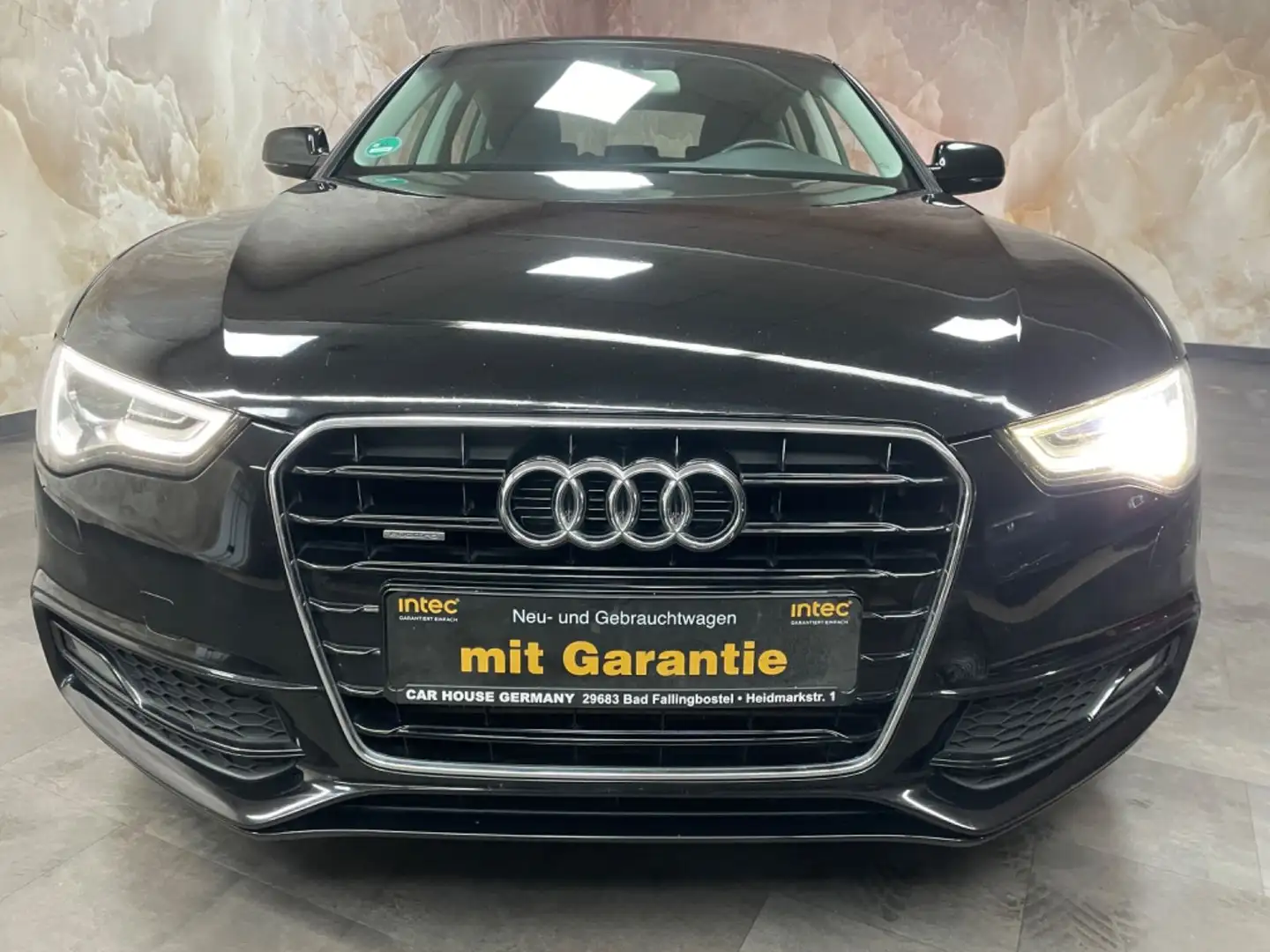 Audi A5 Sportback 2.0 TDI quattro-S-LINE-TOP ZUSTAND- Schwarz - 2