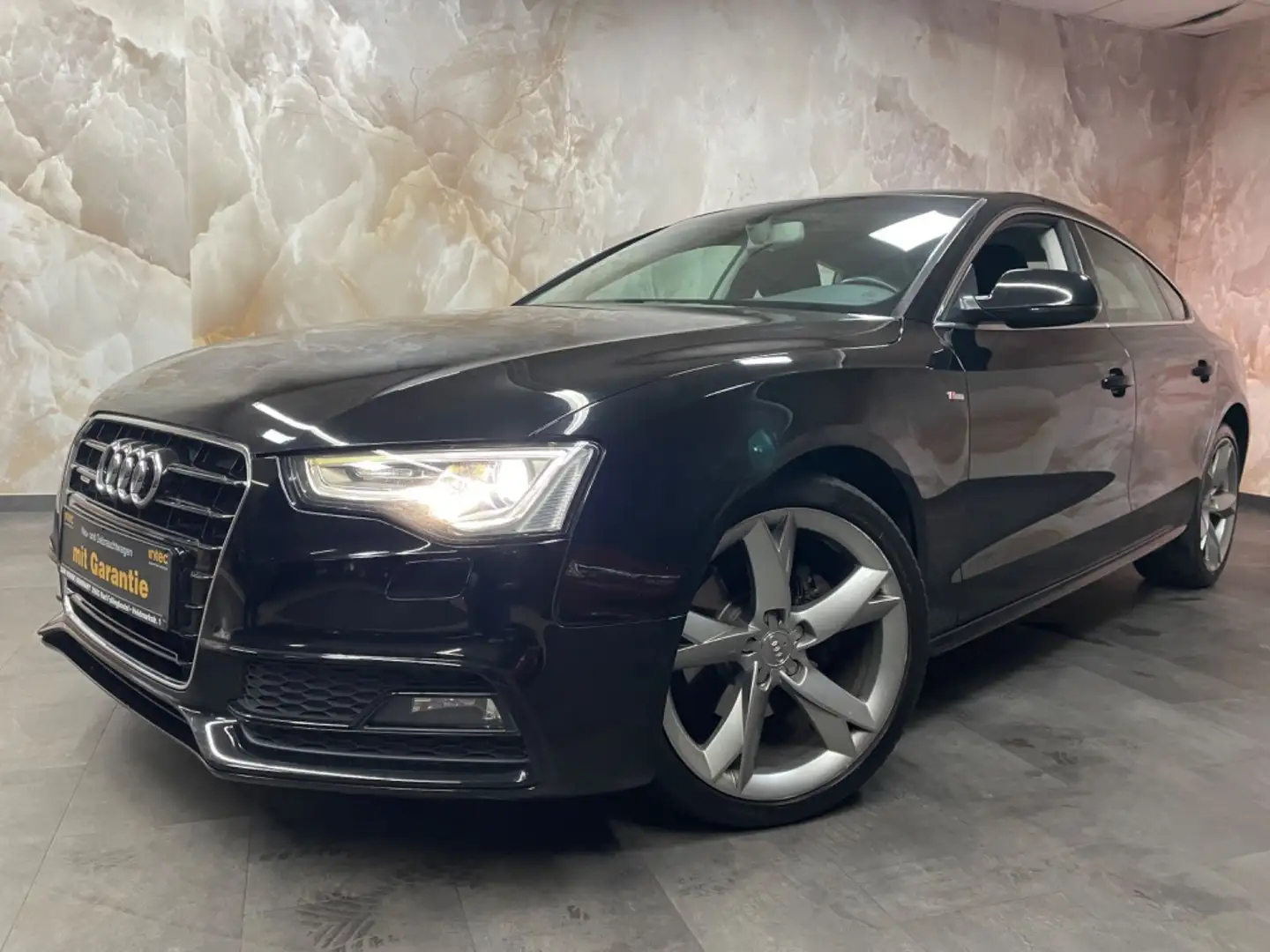Audi A5 Sportback 2.0 TDI quattro-S-LINE-TOP ZUSTAND- Schwarz - 1