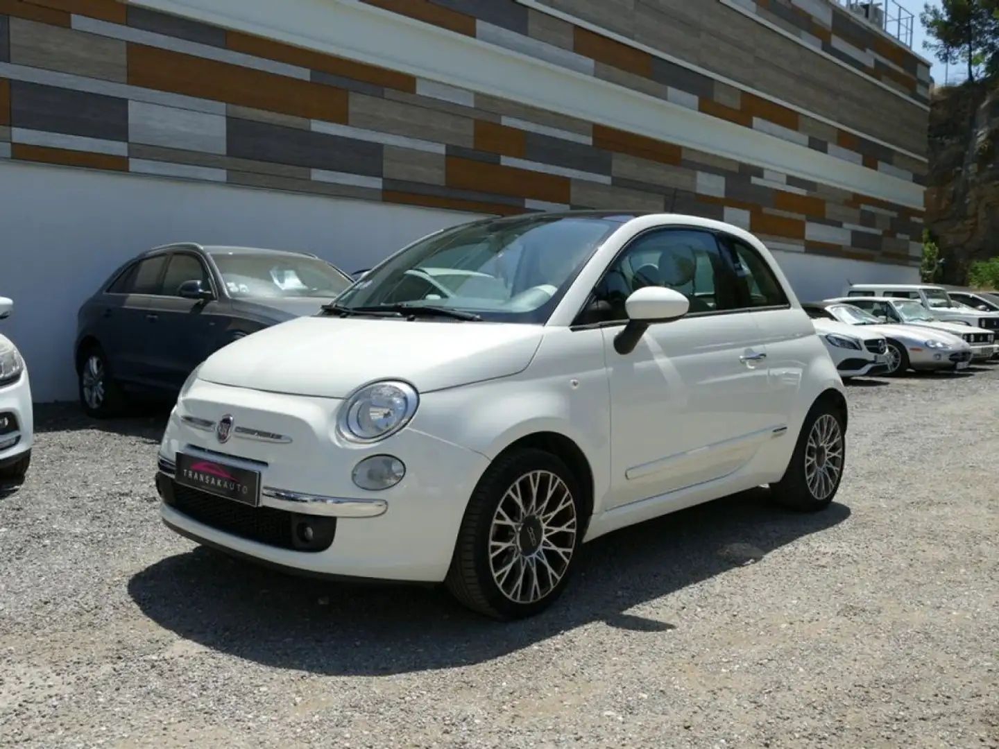 Fiat 500 1.2 69 Ch LOUNGE BVM5 TOIT PANORAMIQUE Blanc - 1