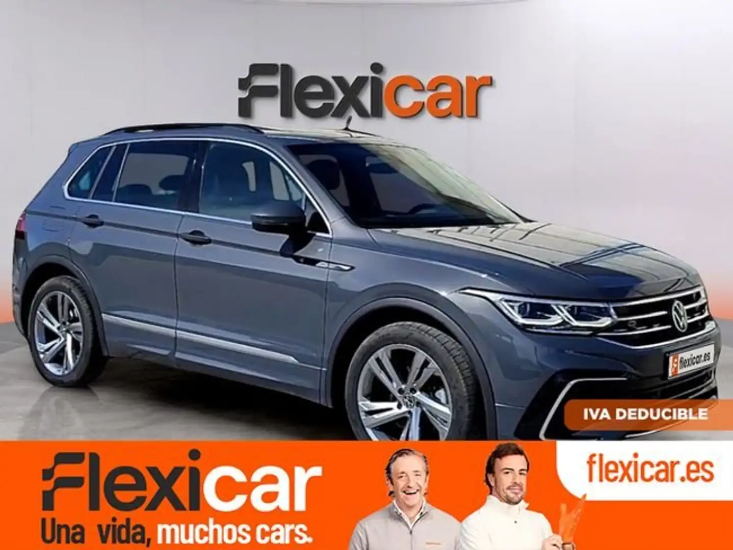 Volkswagen Tiguan 2.0TDI R-Line DSG 110kW Gris - 1