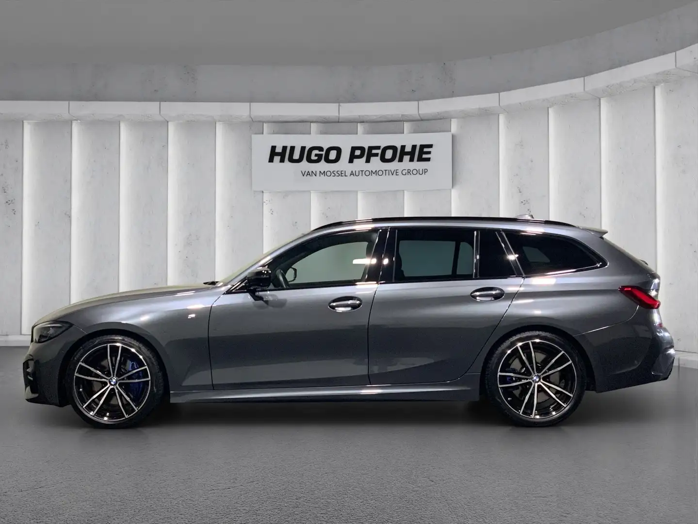 BMW 330 i Touring M Sport Shadow Line Gris - 2