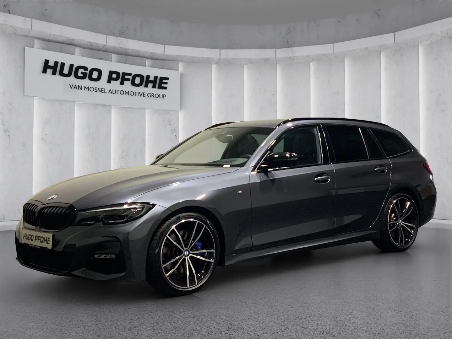 BMW 330 i Touring M Sport Shadow Line Gris - 1